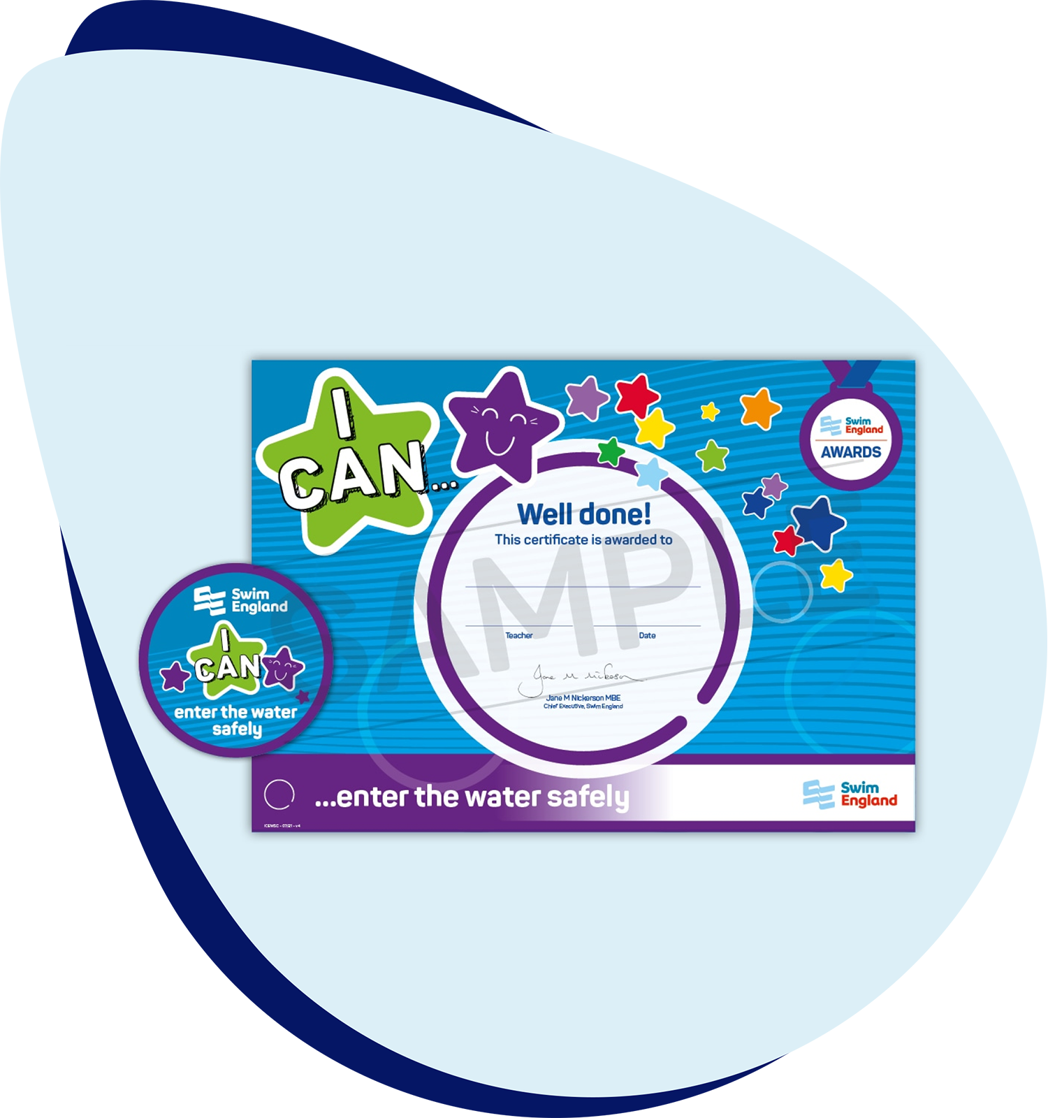 Selection of Swim England I CAN awards