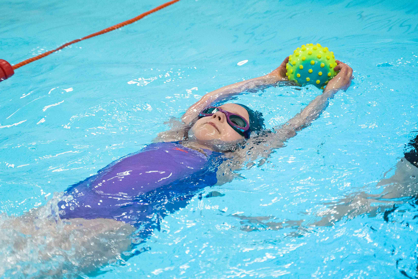 Swimming pool venue interior